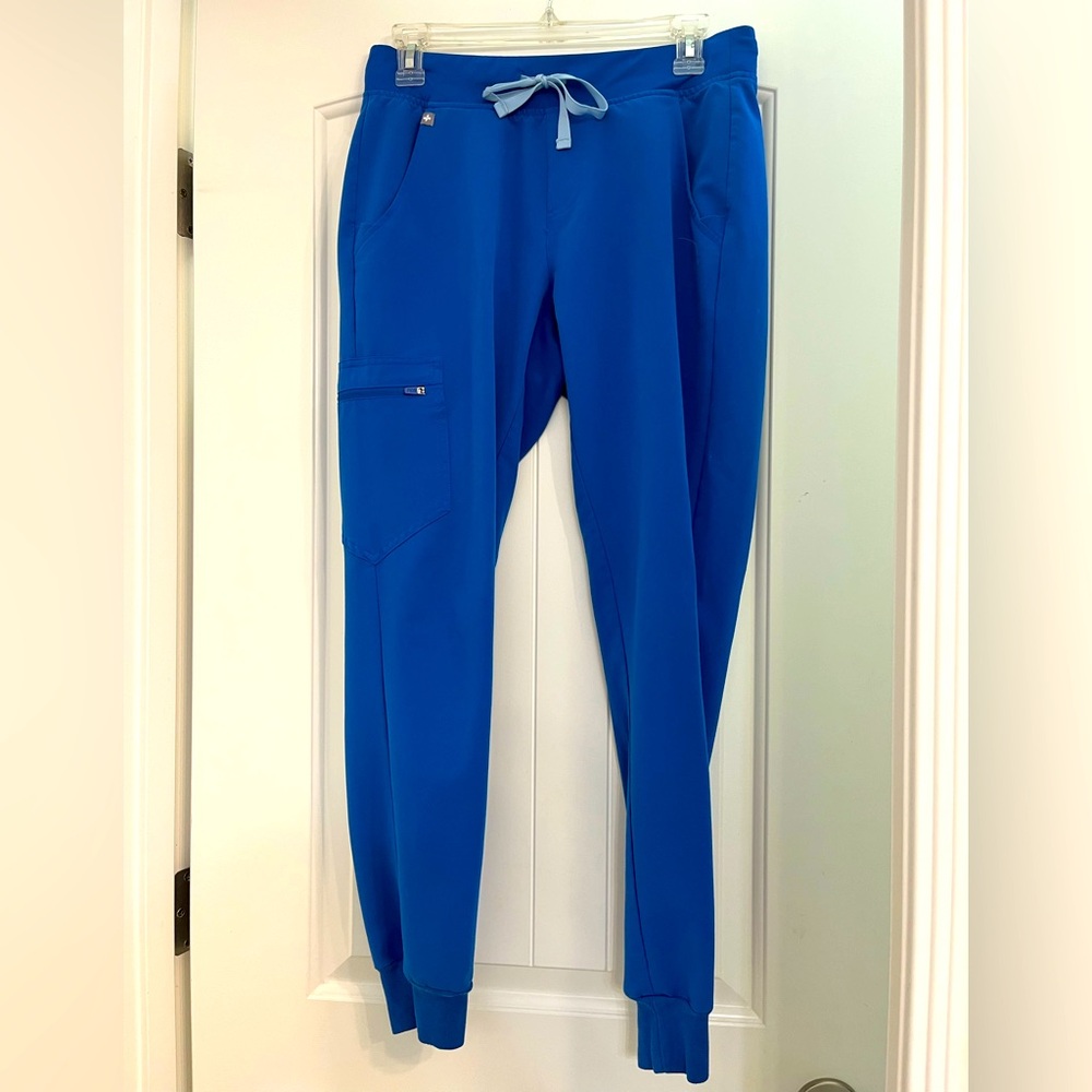 FIGS. Royal Blue Zamora Jogger Scrub pants. Size small